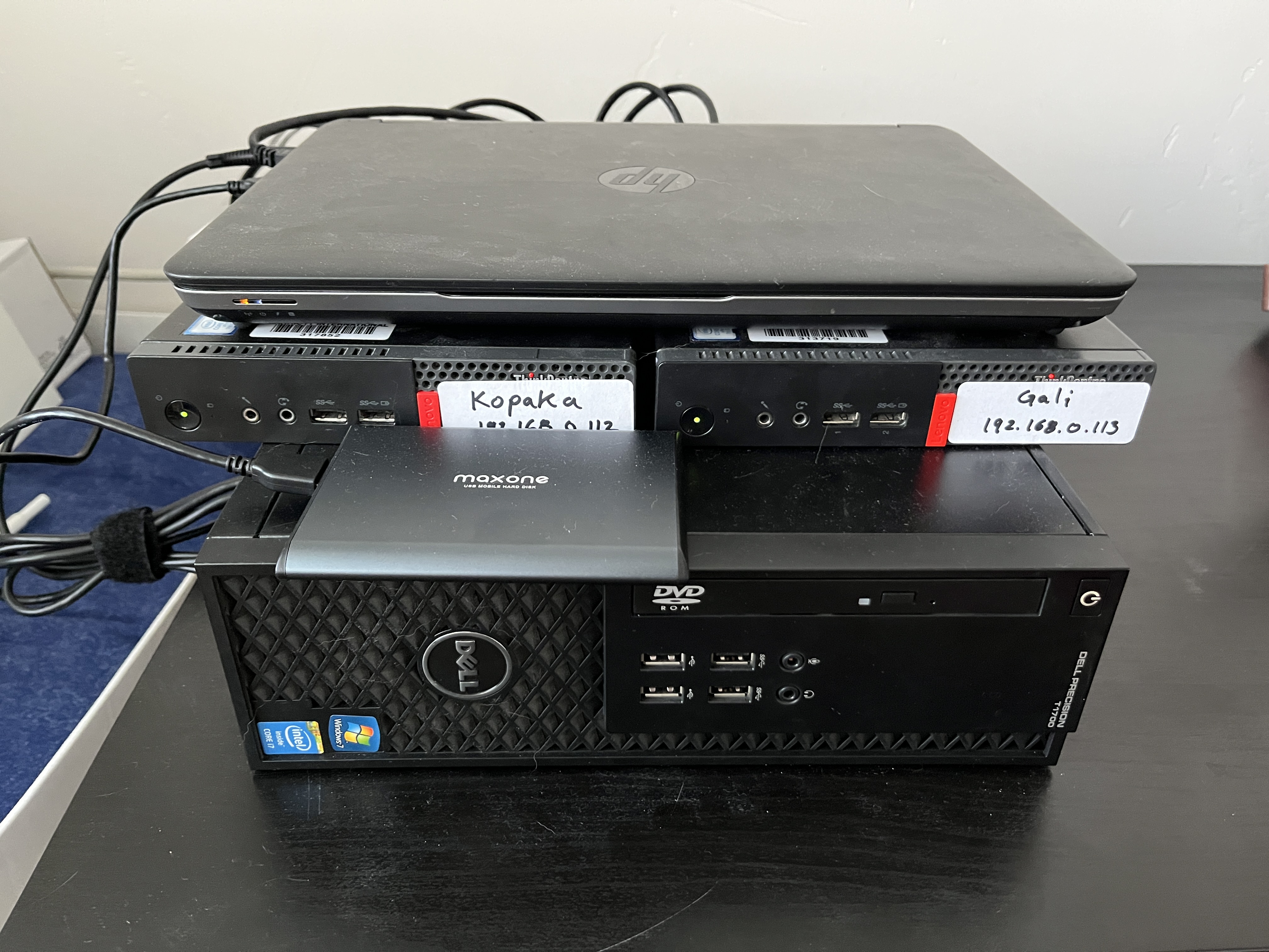 The cluster in question